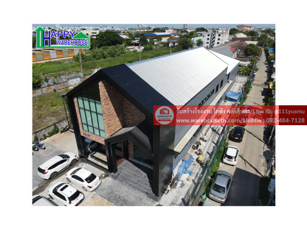 โกดังสำเร็จรูปพร้อมงานฐานราก ขนาด 18.20x48.15x9 เมตร - Image 2