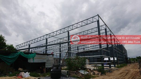 ผลงานโกดังสำเร็จรูป hw hc 23.8x29.8x7.6 m.