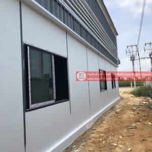 ผลงานโกดังสำเร็จรูป hw c ขนาด 13x20x6 เมตร
