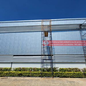 ผลงานโกดังสำเร็จรูป hw hc 16x30x7.1 m.