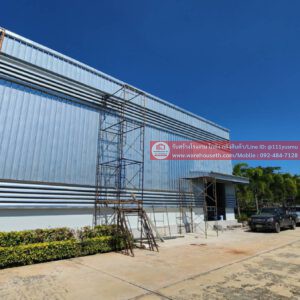 ผลงานโกดังสำเร็จรูป hw hc 16x30x7.1 m.