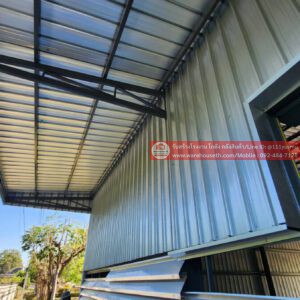 ผลงานโกดังสำเร็จรูป hw hc 16x30x7.1 m.