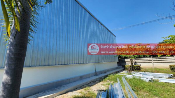 ผลงานโกดังสำเร็จรูป hw hc 16x30x7.1 m.