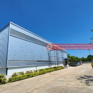 ผลงานโกดังสำเร็จรูป hw hc 16x30x7.1 m.