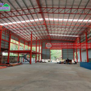 ผลงานโกดังสำเร็จรูป hw hc ขนาด 20x40x9 เมตร