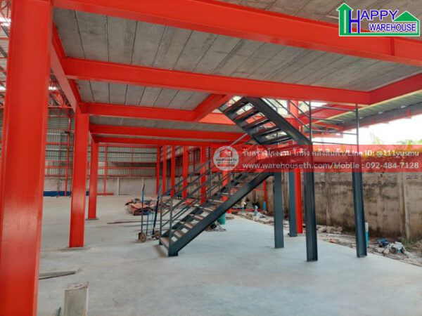 ผลงานโกดังสำเร็จรูป hw hc ขนาด 20x40x9 เมตร