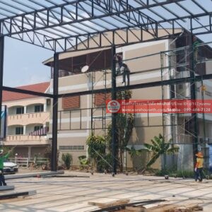 ผลงานโกดังสำเร็จรูป hw hcขนาด 26.5x20x9.5 เมตร