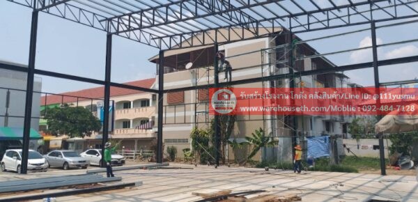 ผลงานโกดังสำเร็จรูป hw hcขนาด 26.5x20x9.5 เมตร