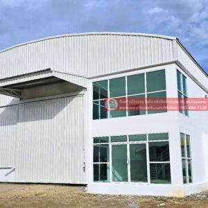 ผลงานโกดังสำเร็จรูป hw hcc ขนาด 20x25x7 เมตร