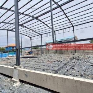 ผลงานโกดังสำเร็จรูป hw h 14x20x6.5เมตร