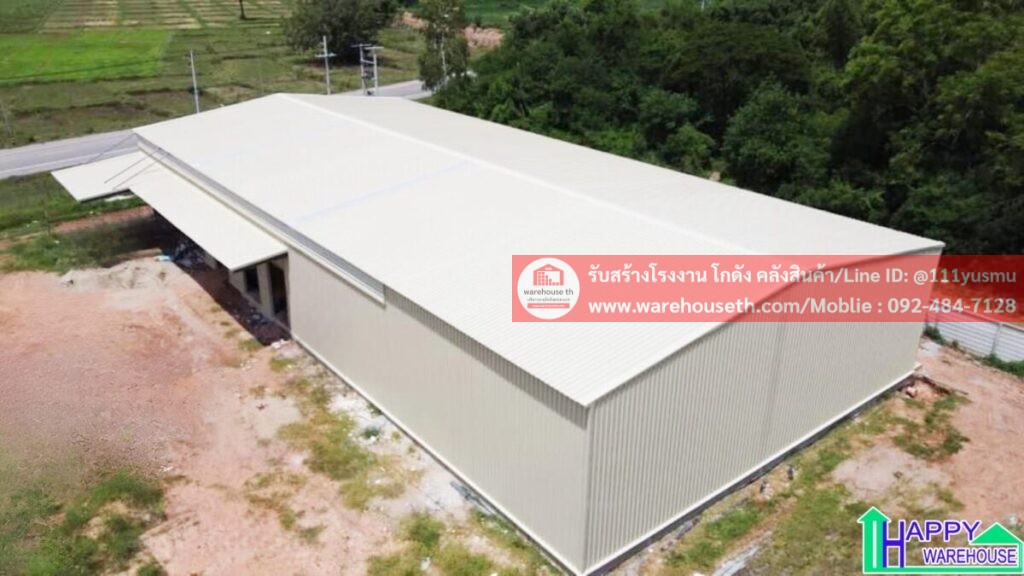 🏗️ โกดังสำเร็จรูป รุ่น hw h พร้อมใช้งาน แข็งแรง มาตรฐานโรงงาน